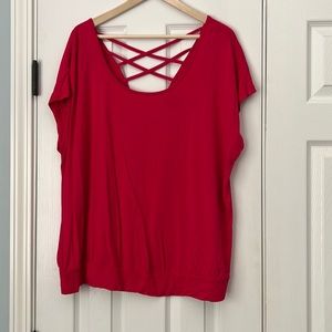 Hot pink top size 2